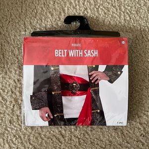 Pirate - belt with red sash